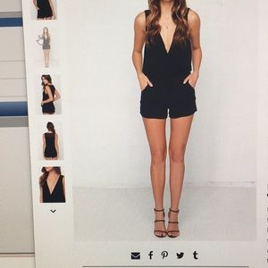 Black romper